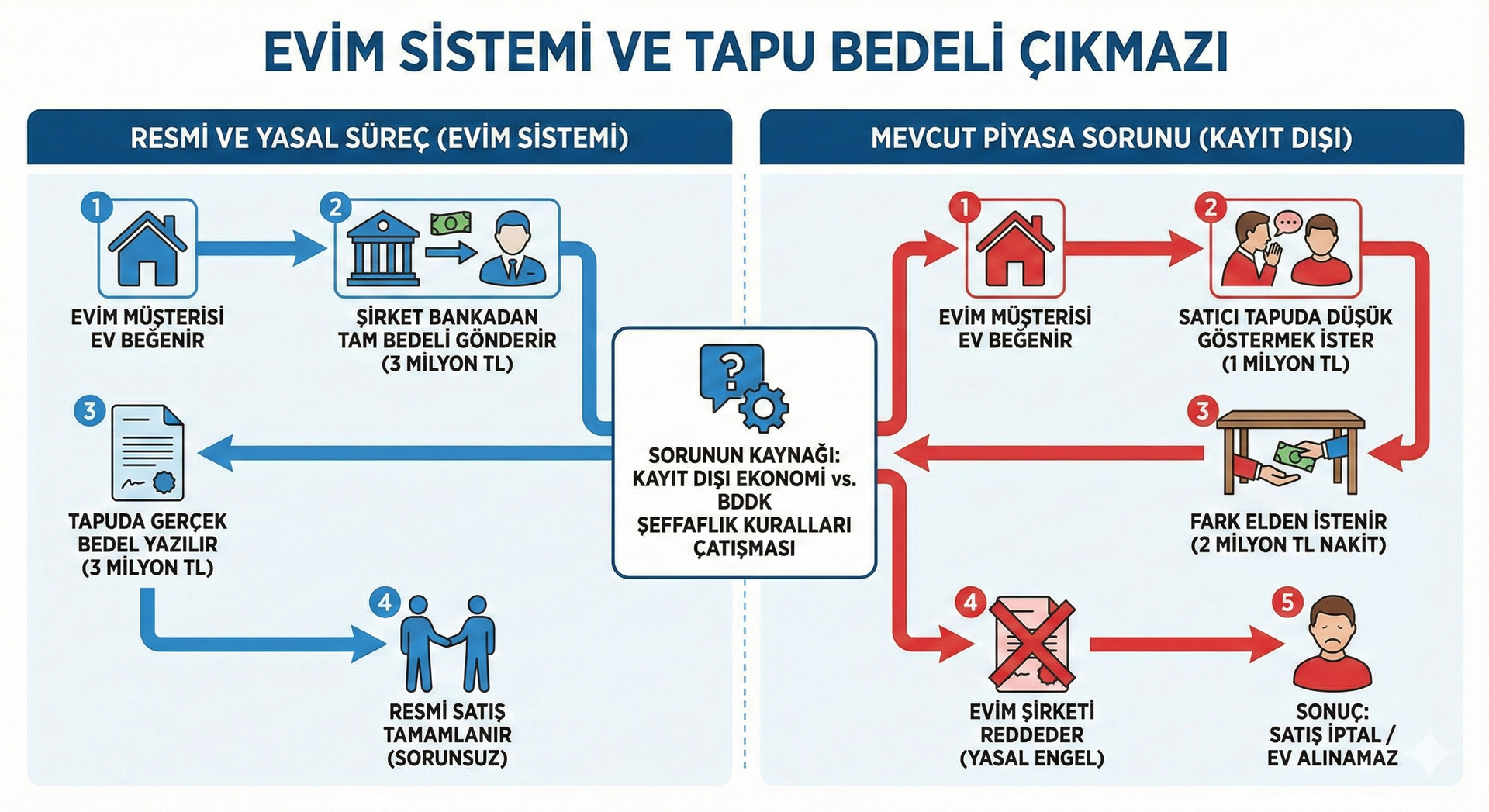 Evim Sisteminde "Tapu Bedeli" Çıkmazı: Teslimatınız Geldi Ama Ev Alamıyor Musunuz?